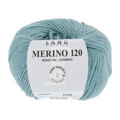 Lang Yarns Merino 120 - acqua melange (0372)