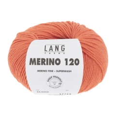 Merino 120 - Lang Yarns - orange (0459)