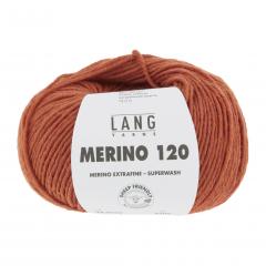 Merino 120 - Lang Yarns - orange mélange