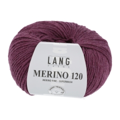 Merino 120 - Lang Yarns - zyklame melange (0566)