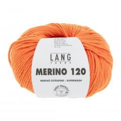 Merino 120 - Lang Yarns - orange neon (0659)