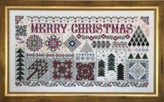 Stickvorlage Rosewood Manor Designs - Christmas Quilts
