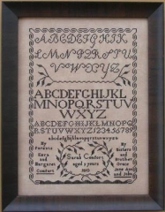 Stickvorlage Queenstown Sampler Designs - Sarah Comfort 1810