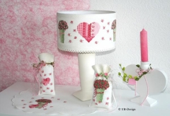 UB-Stickdesign - Patchworkherz im Lampenlicht (Ausverkauf)