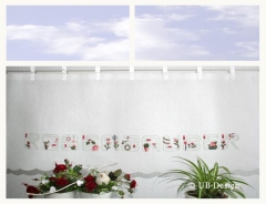 Stickvorlage UB-Design - Rosenblüten im Fensterkleid