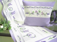 Stickvorlage UB-Design - Vogelträume im Lavendel