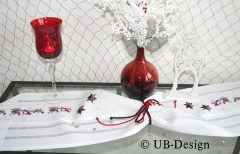 Stickvorlage UB-Design - Christmas BLACK and WHITE