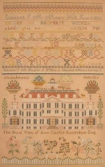 Stickvorlage Queenstown Sampler Designs - Elizabeth JM Mears 1833