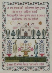 Stickvorlage Queenstown Sampler Designs - Jane Davis 1811