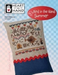 Stickvorlage Heart In Hand Needleart Bird In The Hand Summer
