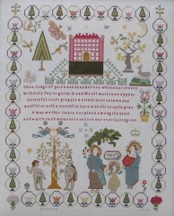 Stickvorlage Queenstown Sampler Designs Ann Till Sampler 1795