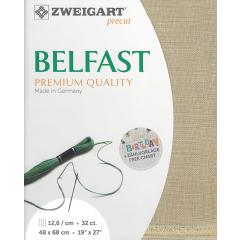 Zweigart Belfast Leinen 32ct - Farbe 309 flachs (Precut 48x68 cm)