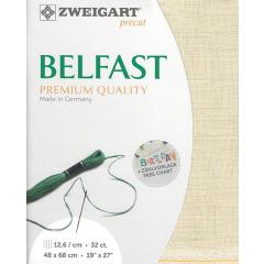 Zweigart Belfast Precut 32ct - 48x68 cm Farbe 770 platin