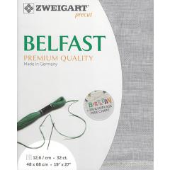 Zweigart Belfast Precut 32ct - 48x68 cm Farbe 7729 Vintage stein