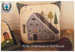 Stickvorlage Thistles - 9 Windows In The House
