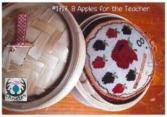 Stickvorlage Thistles 8 Apples For The Teacher