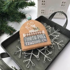 Stickvorlage Hands On Design - White Christmas - North Pole Trading Co. (Ausverkauf)