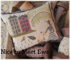 Stickvorlage The Scarlett House - Nice To Meet Ewe