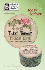 Stickvorlage Heart In Hand Needleart - Today Forever (w/emb)