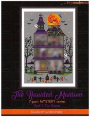 Stickvorlage Tiny Modernist Inc - Haunted Mansion Part 1