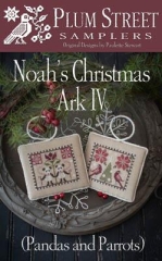 Stickvorlage Plum Street Samplers - Noah's Christmas Ark IV