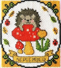 Stickvorlage Tiny Modernist Inc - Year Of Animal Fun & Frolics September
