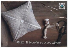 Stickvorlage Thistles - 11 Snowflakes Start Winter