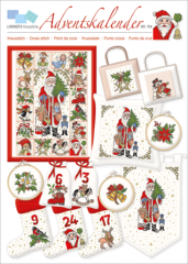 Stickvorlage Lindner's Kreuzstiche - Adventskalender