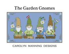 Stickvorlage CM Designs - Garden Gnomes