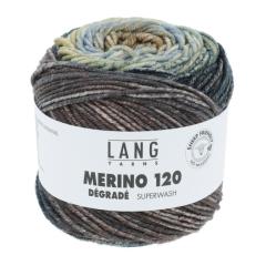 Merino 120 Dégradé Lang Yarns - beige-petrol-grau (0013)