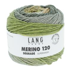 Merino 120 Dégradé Lang Yarns - olive-mais (0014)