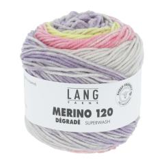 Merino 120 Dégradé Lang Yarns - rosa-gelb (0015)