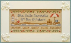 Stickvorlage Country Cottage Needleworks - She Sells Seashells