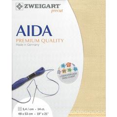 Zweigart Stern-Aida 14ct - Farbe 3130 hellsand (Precut 48x53 cm)