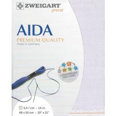Zweigart Stern-Aida 14ct - Farbe 5050 hellflieder (Precut 48x53 cm)