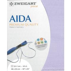 Zweigart Stern-Aida 14ct - Farbe 5120 flieder (Precut 48x53 cm)