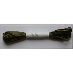 Soie d'Alger Seidenstickgarn - 3716 gelbgrün extra - Ausverkauf 1x vorrätig