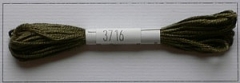 Soie dAlger Seidenstickgarn - Farbe 3716 gelbgrün extra