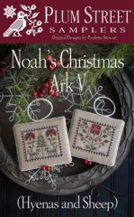 Stickvorlage Plum Street Samplers - Noah's Christmas Ark V