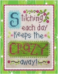 Stickvorlage Waxing Moon Designs - Stitching Each Day