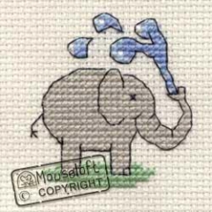 Stickpackung Mouseloft - Playful Elephant