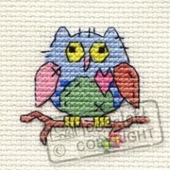 Stickpackung Mouseloft - Patchwork Owl