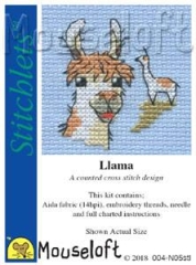Stickpackung Mouseloft - LLama