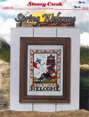 Stickvorlage Stoney Creek Collection - Spring Welcome Lighthouse