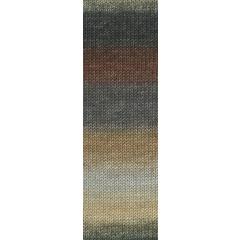Merino 120 Dégradé Lang Yarns - beige-petrol-grau