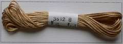 Soie dAlger Seidenstickgarn - Farbe 3812 warmes gelb