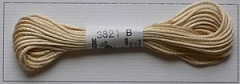 Soie dAlger Seidenstickgarn - Farbe 3821 gelb orange extra