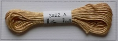 Soie dAlger Seidenstickgarn - Farbe 3822 gelb orange extra