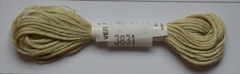 Soie d'Alger Seidenstickgarn - Farbe 3831 gelb