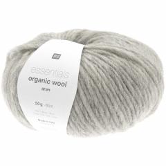 Rico Design Essentials Organic Wool aran - grau